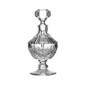 Waterford Lismore Tall Footed Perfume Bottle - Clear