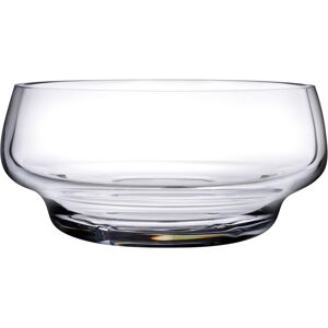 Nude Glass Heads Up Salad Bowl - Clear