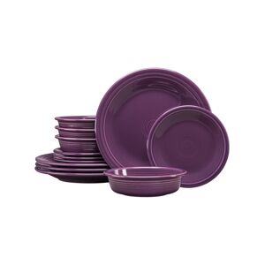 Fiesta 12-pc Classic Dinnerware Set, Service for 4 - Mulberry