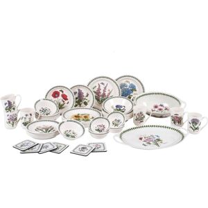 Portmeirion Botanic Garden 44-pc Dinnerware Set, Created for Macy's - White/multi