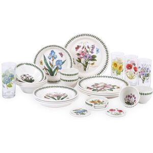 Portmeirion Botanic Garden 25-Pc. Dinnerware Set, Service for 4, Created for Macy's - White