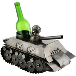 Wine Bodies Tank Wine Bottle Holder - Silver