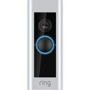 ring Wired Doorbell Pro Satin Nickel - Silver