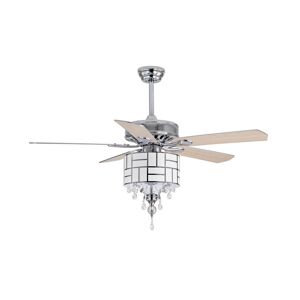 Safavieh Fint Ceiling Light Fan - Chrome