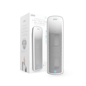 Pure Enrichment True Hepa Elite Air Purifier with Air Quality Monitor - White
