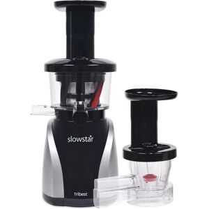 Tribest Slowstar Vertical Slow Juicer and Mincer - Silver