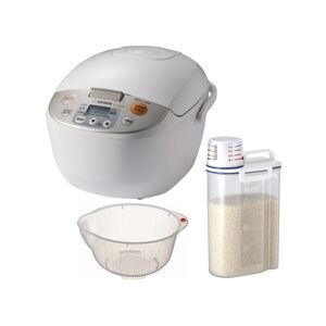 Zojirushi Micom Rice Cooker and Warmer with Rice Washing Bowl and Draine - Assorted Pre-Pack