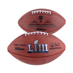 Wilson Super Bowl Liii Wilson Official Game Football - Brown
