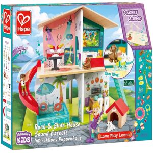 Hape Rock Slide Dollhouse - Multi