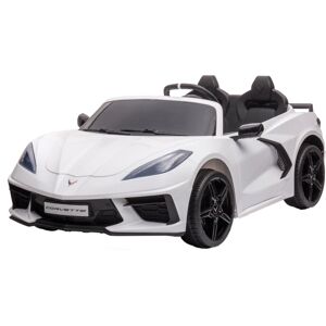 Freddo Chevrolet Corvette C8 24V Ride On - White