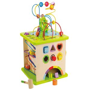 Hape Country Critters 5-Sided Play Cube Puzzle Toy - Multi