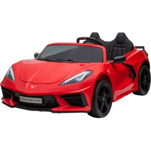 Freddo Chevrolet Corvette C8 24V Ride On - Red