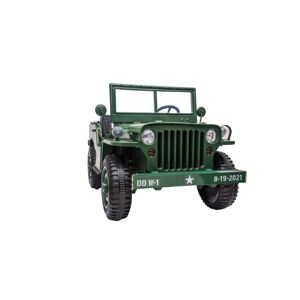 Freddo 24V Willy Jeep 3-Seater Ride on - Green
