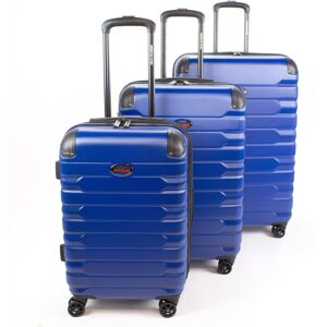 American Flyer Mina 3-Piece Hardside Luggage Set - Blue