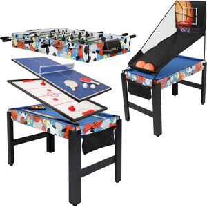 Sunnydaze Decor Sport Collage 5-in-1 Multi-Game Table - Multi-Color - Multi