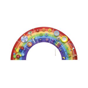Learning Advantage Rainbow Activity Wall Panels - Multicolored