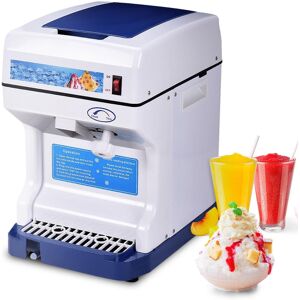 Costway Electric Ice Shaver Machine Tabletop Shaved Ice Crusher - White