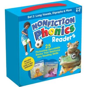 Nonfiction Phonics Readers SET 2: Long Vowels, Digraphs & More