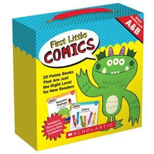 Scholastic Teaching Resources First Little Comics Parent Pack: Levels A & B