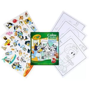 Crayola Bluey Color & Sticker Activity Book, None