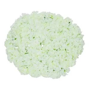 Bright Creations 60 Pack Mini Pompom Hydrangeas for Arts and DIY Crafts, Light Green Artificial Flowers (2 Inches)