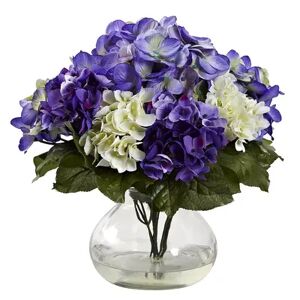 nearly natural Mixed Hydrangea Floral Arrangement, White