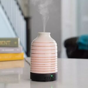 Airome by Candle Warmers Etc. Serenity Ultra Sonic Essential Oil Diffuser, White