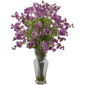 nearly natural Artificial Dancing Daisy Arrangement, Purple