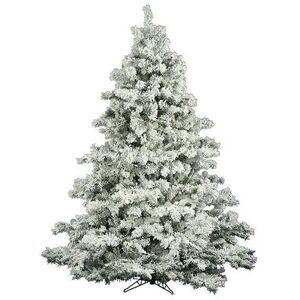 Vickerman 6.5-ft. Flocked Alaskan Pine Artificial Christmas Tree, White