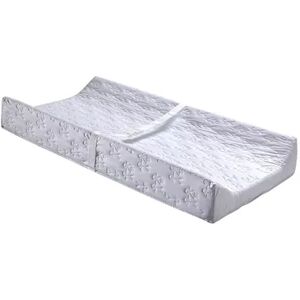 Child Craft 2-Sided Contoured Changing Pad, White