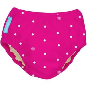 Charlie Banana Reusable Swim Diaper, Brt Pink, X Large