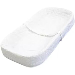 LA Baby Four-Sided Changing Pad, White