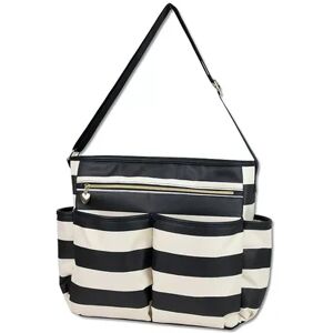 Baby Essentials Black & Tan Diaper Bag