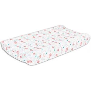 The Peanutshell The Peanut Shell Safari Love Changing Pad Cover, Multicolor