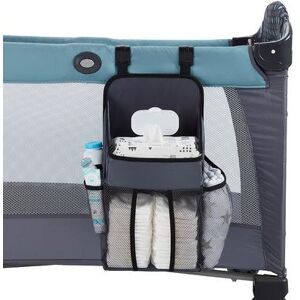 LA Baby Universal Playard Nursery Organizer & Diapers Organizer, Med Grey