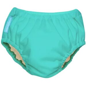 Charlie Banana Reusable Swim Diaper, Fluorescent Turquois M