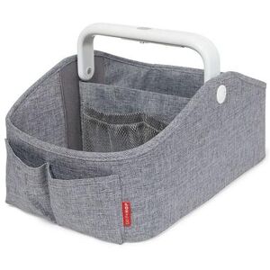 Skip Hop Nursery Style Light Up Diaper Caddy, Grey