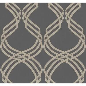 York Wallcoverings Dante Ribbon Wallpaper, Multicolor