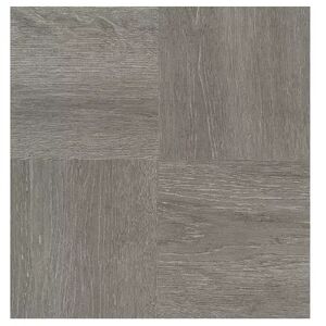 Achim Nexus Charcoal Gray Wood 20-piece Self Adhesive Vinyl Floor Tile Set, Multicolor, 12X12