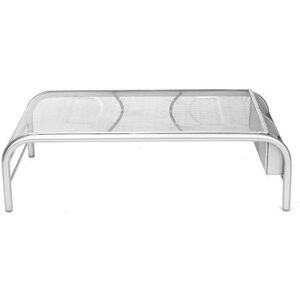 Mind Reader Monitor Stand, Silver, ORGANIZER