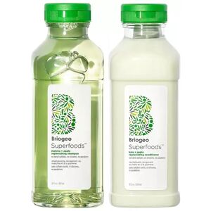 Briogeo Superfoods Apple, Matcha + Kale Replenishing Shampoo + Conditioner Duo, Multicolor