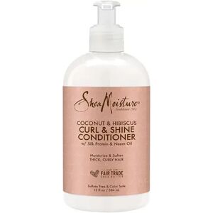 SheaMoisture Coconut & Hibiscus Curl & Shine Conditioner, Size: 13 Oz, Multicolor