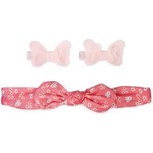 Carter's Baby Girl Carter's Butterfly Hair Clips & Headwrap Set, Size: 0-12Months, Multicolor