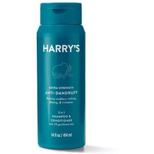 Harry's Extra-Strength Anti-Dandruff 2-in-1 Shampoo & Conditioner, Size: 14 Oz, Multicolor