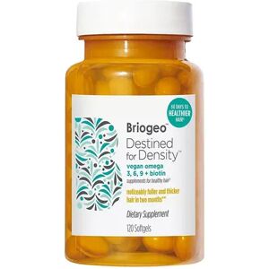 Briogeo Destined for Density Vegan Omega 3, 6, 9 + Biotin Supplements for Healthy Hair, Size: 6 FL Oz, Multicolor