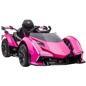 Aosom Kids Ride On Sports Car 12V Battery Powered Electric Toy w/ Parent Remote Control Bluetooth Horn Music and LED Headlights Taillights for 3 6