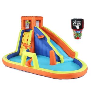 Banzai Inflatable Battle Blast Adventure Park and Toss Like a Boss Pong Game, Multicolor