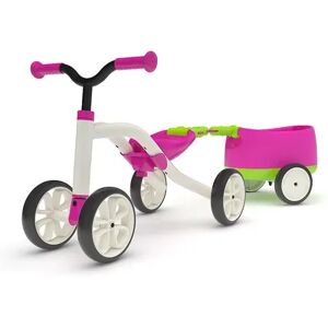 Chillafish Clic'n Play 4-Wheeler Bike and Trailer Combo, Pink