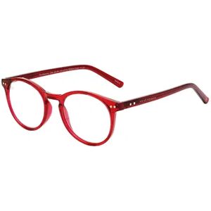 Privé Revaux PRIVE REVAUX The Maestro 48 mm Red Round Blue Light Filtering Reading Glasses, Size: 0, Brt Red