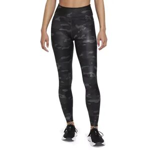 Nike Women's Nike Dri-FIT One Mid-Rise Camo Leggings, Size: XXL, Grey